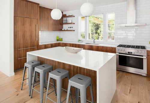 Hoker Paris 75 cm metalowy biały bez oparcia do kuchni i jadalni insp. Tolix