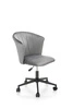 Fotel biurowy Cossio velvet szary