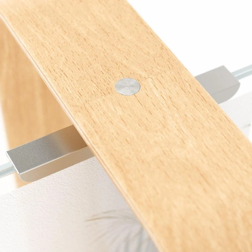 Ramka na zdjęcia 13x18 stojąca drewniana obrotowa Bellwood Umbra skandynawska na biurko