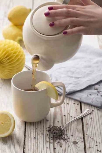 Price&Kensington nowoczesny ceramiczny imbryk 1,1l szary mat do parzenia herbaty liściastej