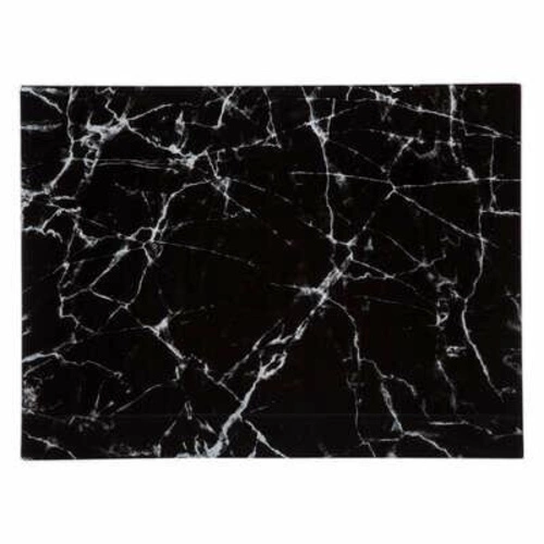Deska kuchenna szklana prostokątna Black Marble 5five simply smart do serwowania 40x30 cm