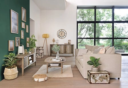 Poduszka dekoracyjna Macrame Atmosphera boho bawełniana do salonu i sypialni 40x40 cm