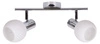 Lampa sufitowa Turno listwa 2x40W E14  chrom