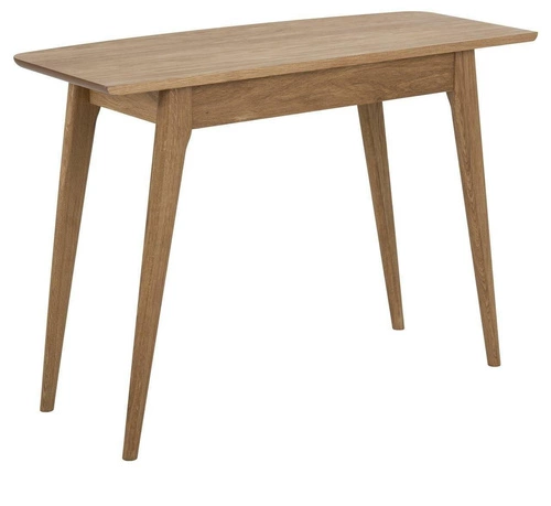 Biurko skandynawskie Woodstock dąb z szufladą do pracy i gabinetu 105 cm Actona