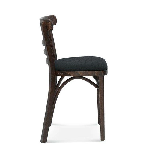 Krzesło Fameg A-225 tapicerowane drewniane do jadalni i kuchni personalizowane nowoczesne