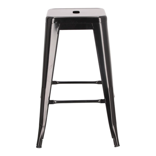 Hoker Paris 66cm czarny inspirowany Tolix OUTLET