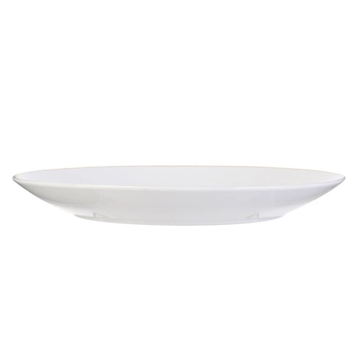 Talerz Pearl Gold 27cm biały