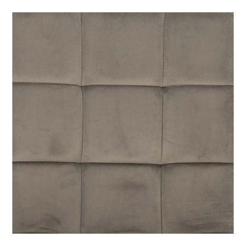 Fotel biurowy ergonomiczny Cosmo Arm szary welurowy obrotowy z podłokietnikami do biura