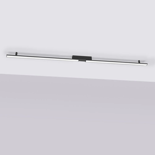 Plafon sufitowy LED LAGOM czarny nowoczesny do salonu i kuchni 3000K Thoro