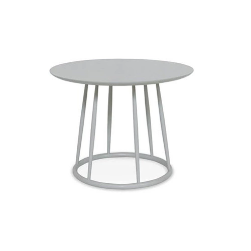 Stolik kawowy Candy okrągły drewniany bukowy 60 cm nowoczesny niski do salonu FAMEG