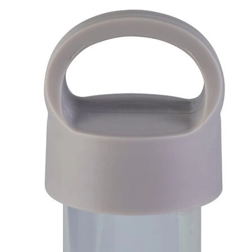 Butelka szklana 500ml z pokrowcem beżowa 5five simply smart na wodę do pracy i na trening