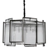 Lampa wisząca IMPERIO czarna 80 cm