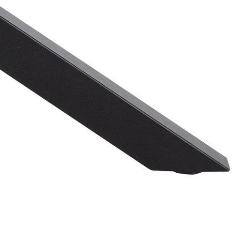 Stół do jadalni Heaven 160x90 cm czarny nowoczesny z ceramiczno-szklanym blatem Actona