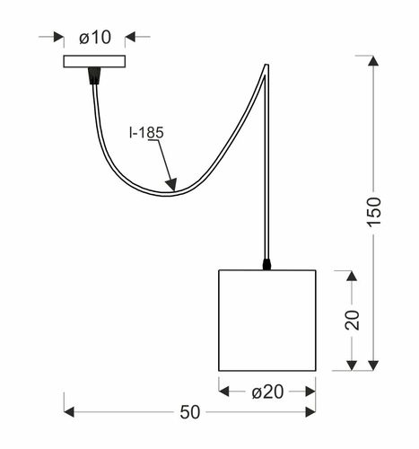 Lampa wisząca Atlanta biała nowoczesna z abażurem regulowana do salonu i jadalni