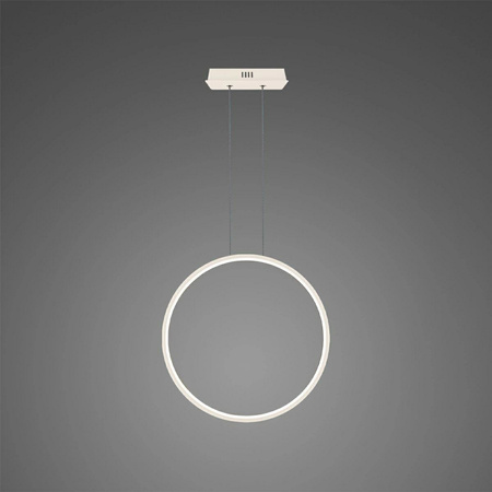 Lampa wisząca Ledowe Okręgi No.1X 60cm 4K ściemnialna czarna