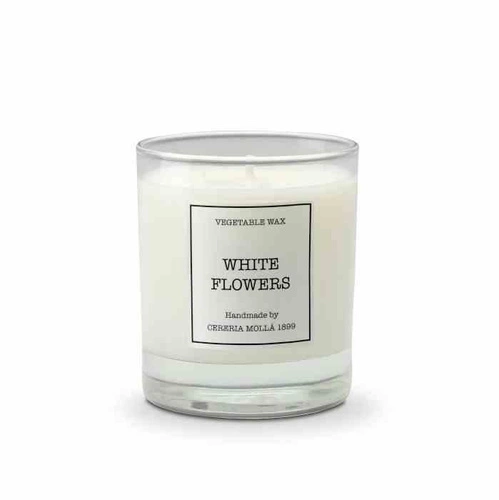 Świeca Santiago 230gr. Flores blancas