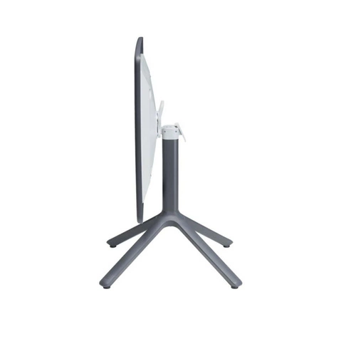 Stół składany Eco 70x70 cm do kuchni i ogrodu antracytowy nowoczesny SCAB Design