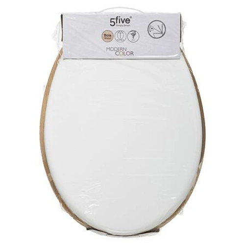 Zestaw akcesoriów łazienkowych Modern biały z mydelniczką do łazienki nowoczesną