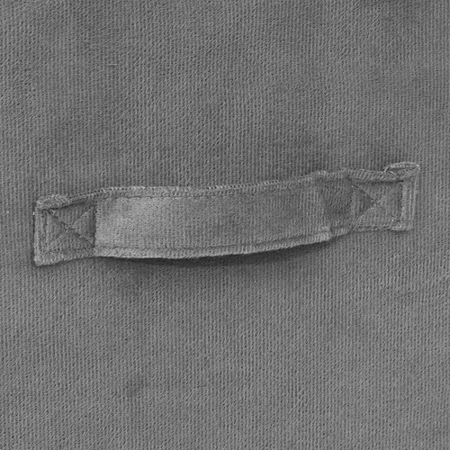 Pudełko materiałowe do regału 31x31 Velvet szare składane z uchwytem 5five simply smart