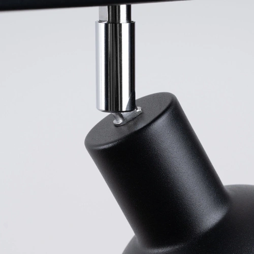 Plafon sufitowy ELBA 2 czarny loftowy metalowy regulowany do salonu i sypialni SOLLUX