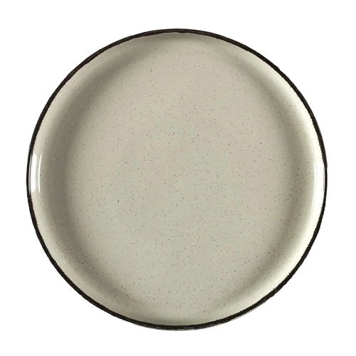 Zestaw obiadowy Temp beżowy na 4 osoby ceramiczny nowoczesny do jadalni