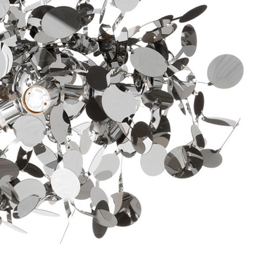 Lampa wisząca MONETTI złota 40 cm nowoczesna regulowana do salonu i jadalni