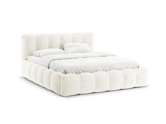 Łóżko Lupine Light Beige Chenille  160x200