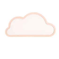 Lampka nocna LED Cloud różowa do pokoju dziecięcego nowoczesna dekoracyjna MDF akryl 11W