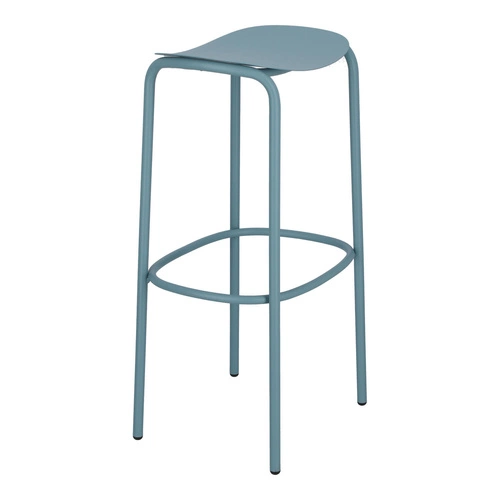 Hoker metalowy Trick 75 cm niebieski nowoczesny do kuchni i wyspy SCAB Design