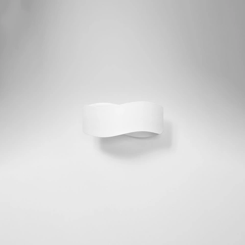 Kinkiet ścienny Tila 30 nowoczesny biały metalowy do salonu i sypialni Sollux Lighting