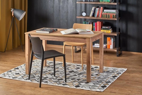 Stół do jadalni Weryks dąb craft 120 cm nowoczesny skandynawski prostokątny Intesi