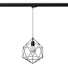 Lampa wisząca GASPARE czarna E27 3000K  7,5W 620lm