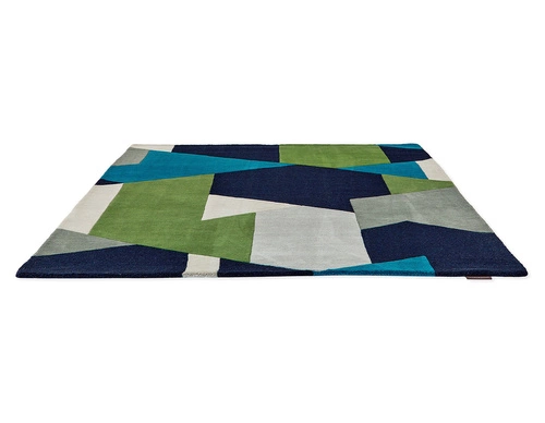 Dywan wełniany do salonu Popova Amazonia 140x200 geometryczny boho łatwy w czyszczeniu