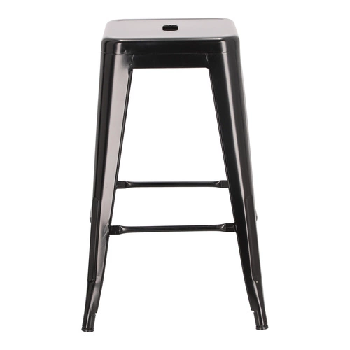 Hoker Paris 66cm czarny inspirowany Tolix OUTLET