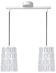 Lampa wisząca Vista 2x60W E27 biały