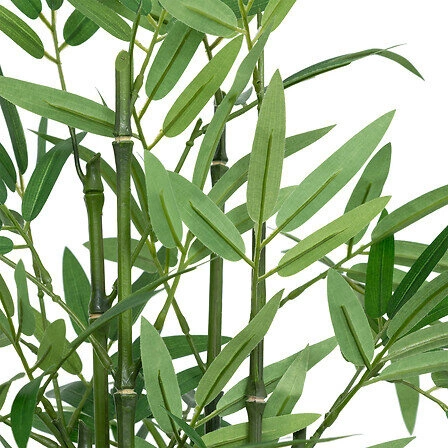 Sztuczny bambus Atmosphera 46 cm jak żywy w doniczce z naturalnego materiału do salonu