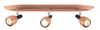 Lampa sufitowa Cross listwa 3x50W GU10  miedziany