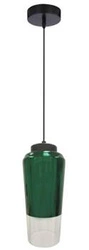 Lampa wisząca Tube 13 1x60W E27 zielony