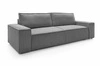 Sofa Molde sztruks szary ciemny Poso 22