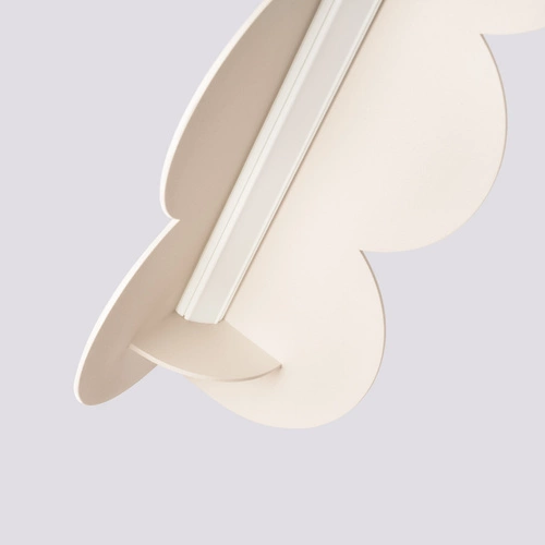 Lampa wisząca LED BISCUIT nowoczesna beżowa regulowana do salonu kuchni i jadalni