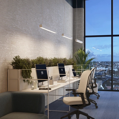 Lampa wisząca LED Pinne 117 biała nowoczesna lampa nad stół do kuchni i jadalni