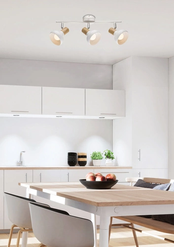 Lampa sufitowa Puerto listwa 3x40W E14  biały