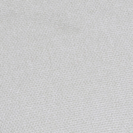 Stołek Thena tapicerowany baranek beżowy drewniany do salonu i sypialni Atmosphera