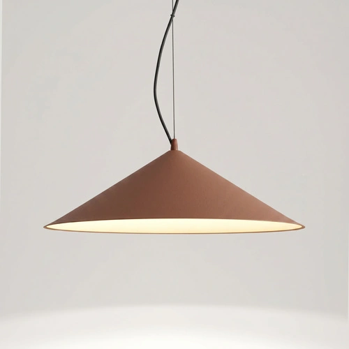 Lampa wisząca FINT mocca LED do salonu regulowana nowoczesna