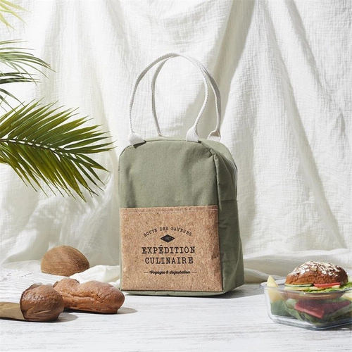 Torba na lunch Refreshing Cork 5l         zielona