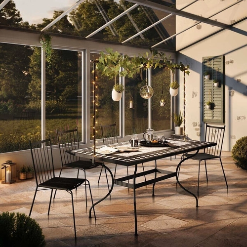 Atmosphera sztuczna roślina wisząca z długimi liśćmi do salonu nowoczesna 20 cm