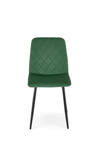 Krzesło Uferyn Velvet ciemny zielony