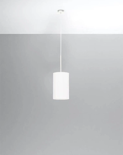 Żyrandol Otto biały nowoczesny lampa wisząca do salonu i jadalni 15 cm