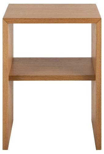 Szafka nocna Actona Arlon dąb minimalistyczna 45 cm z łatwym czyszczeniem do sypialni