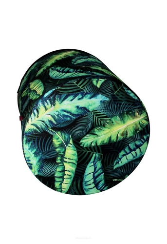 Pufa ogrodowa okrągła Virgo Intesi nowoczesna wodoodporna do ogrodu tarasu balkonu 40 cm